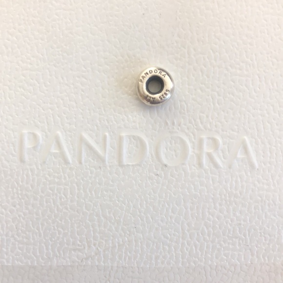 Pandora Silver Bead Stopper For Bangle Bracelet
